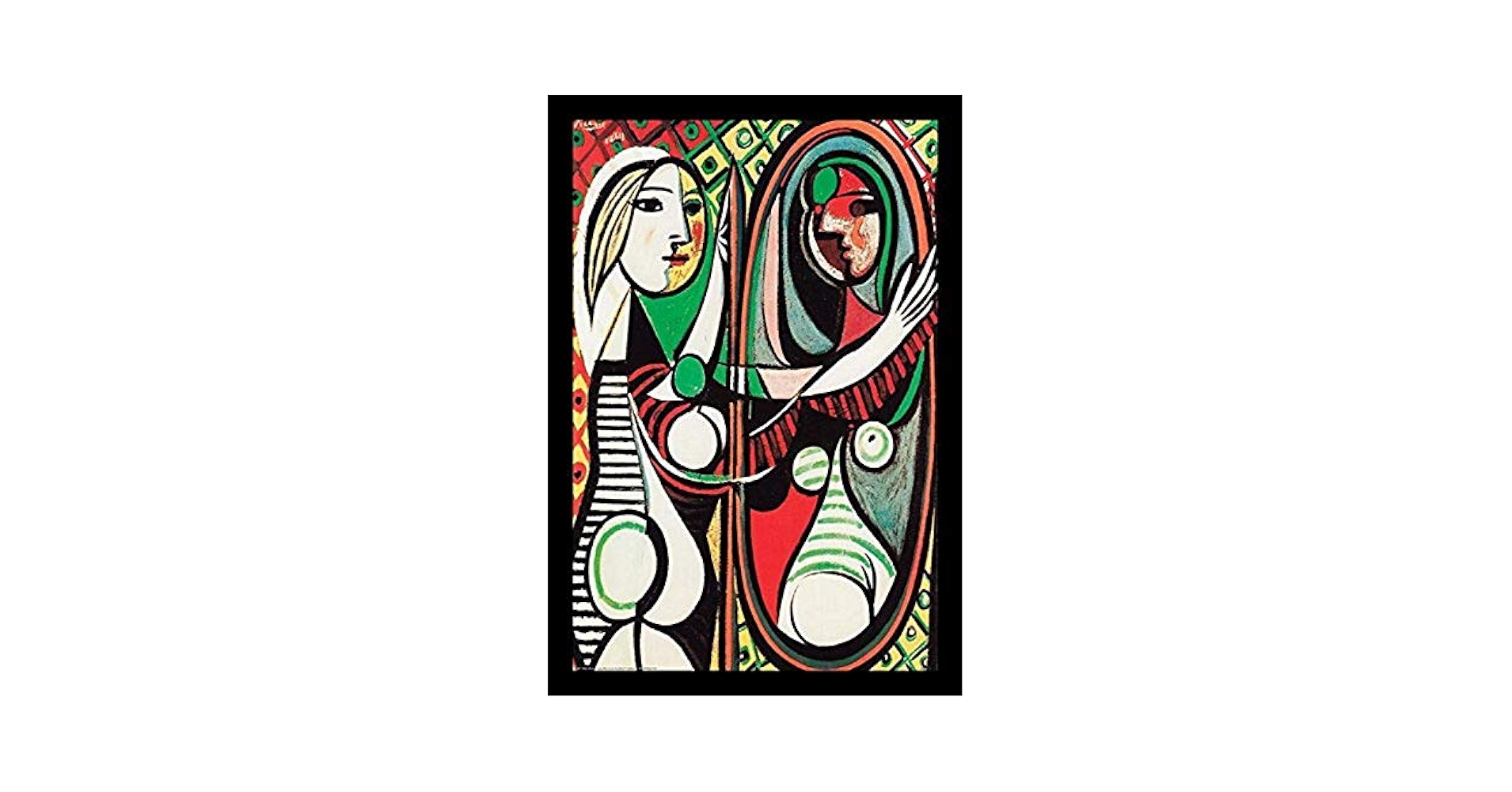 Amazon.com: buyartforless Framed Girl Before a Mirror 1932